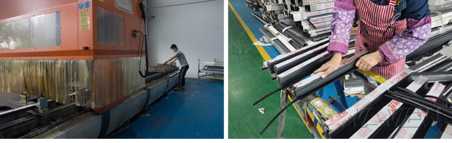 Het Standaard Amerikaanse Grote Lange Aluminium Zijbifold die van Guangdong NAVIEW Multifold Glijdende Vensters voor Huis vouwen 2