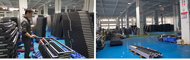 Van de het Ontwerpkeuken van Guangdong NAVIEW Nieuw het Aluminiumkader het Glijden Vensterontwerp 2