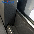 Het het Systeemvenster van Guangdong NAVIEW Ash Black Aluminum Sliding Window op Weggeefprijs is Beschikbaar voor Hotelflat leverancier