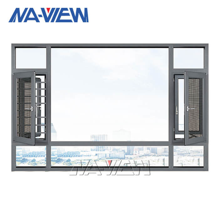 Oem/Odm 3 Panal Openslaand raam met van het de Oplossingsroestvrije staal van de Premieveiligheid de Draadnetwerk leverancier