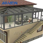 Bouw een van het Geveltopdak Moderne Sunroom de Uitbreidingstoevoeging van Sunroom In bijlage aan Huis leverancier