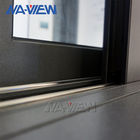 Van het het Ontwerpbeeld van Guangdong NAVIEW Nieuwe van het het Aluminium Dubbele Glas Goedkope Glijdende het Venster en de Deurprijs leverancier